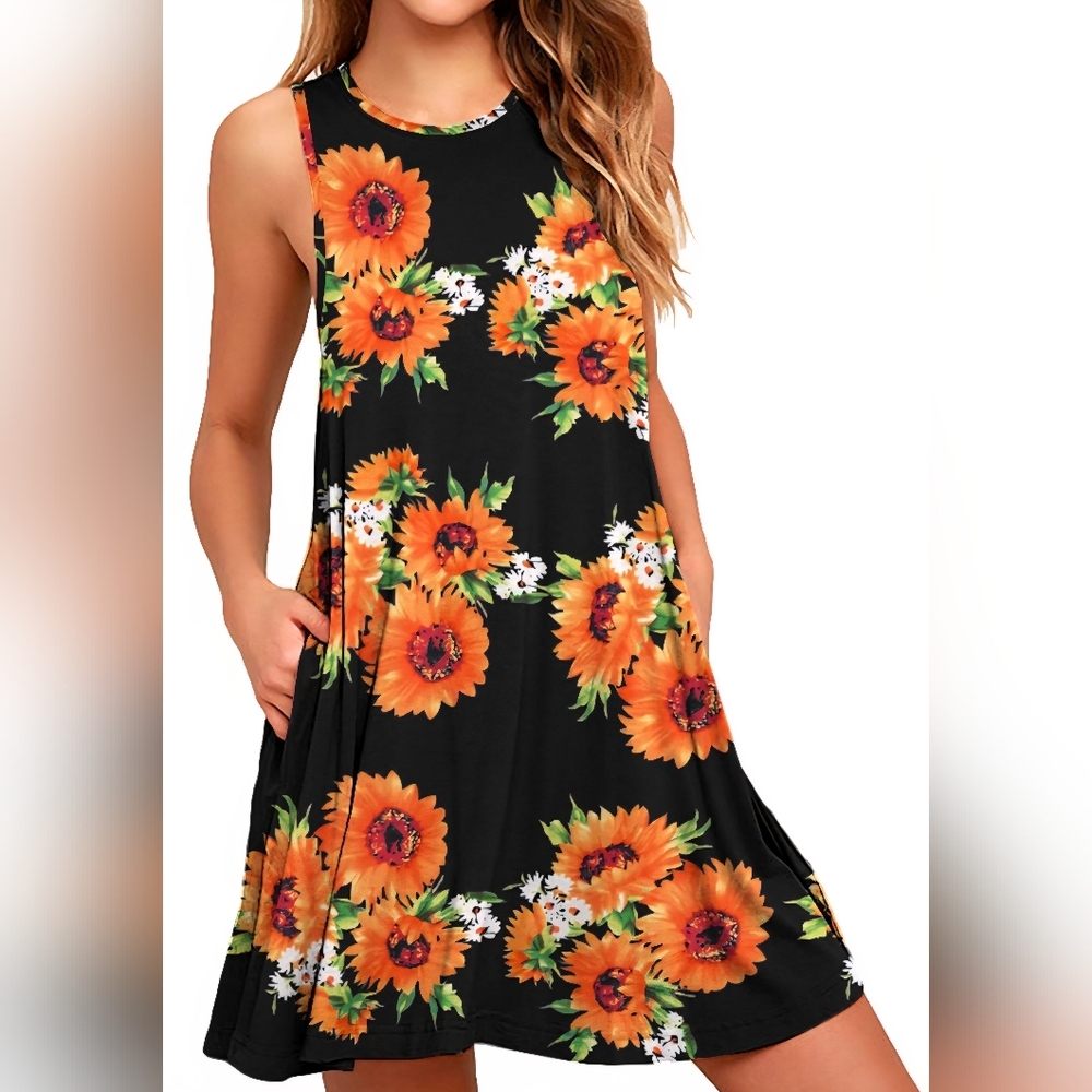 Sunflower Summer Dress